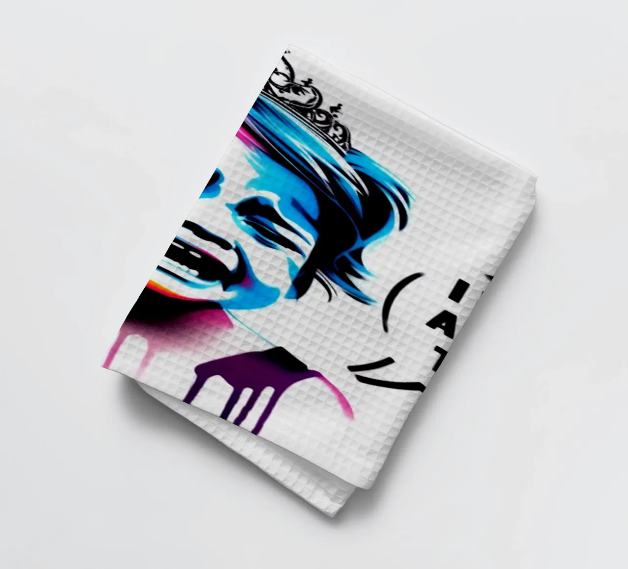 I want a pony – Stencil, Graffiti & Streetart canovaccio da cucina da STAN Z.