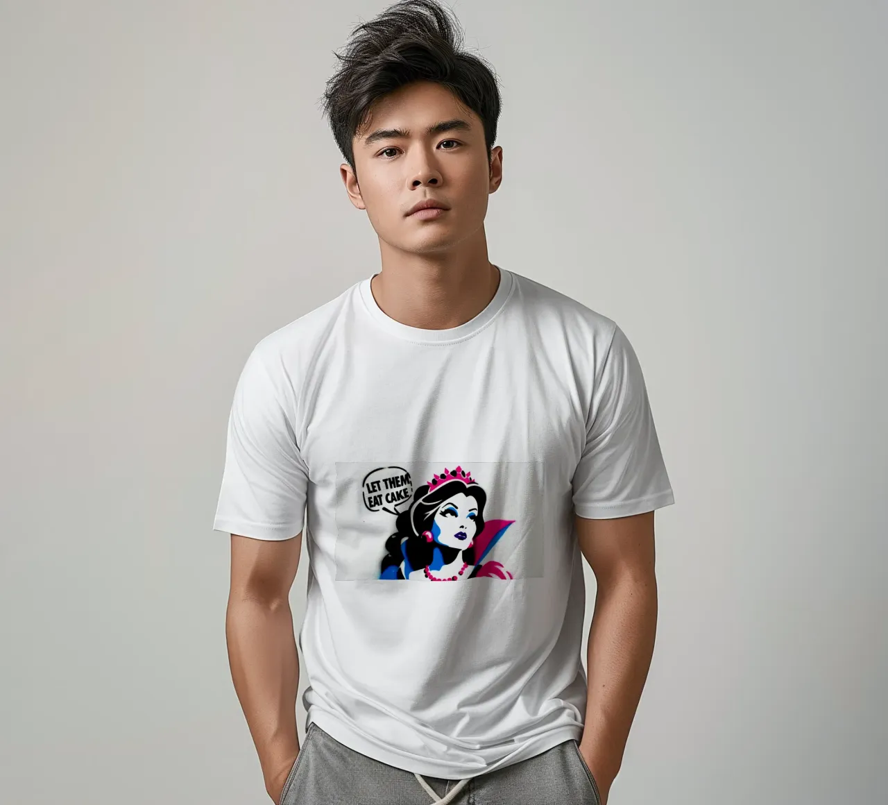 Let them eat cake – Stencil, Graffiti & Streetart t-shirt da STAN Z.