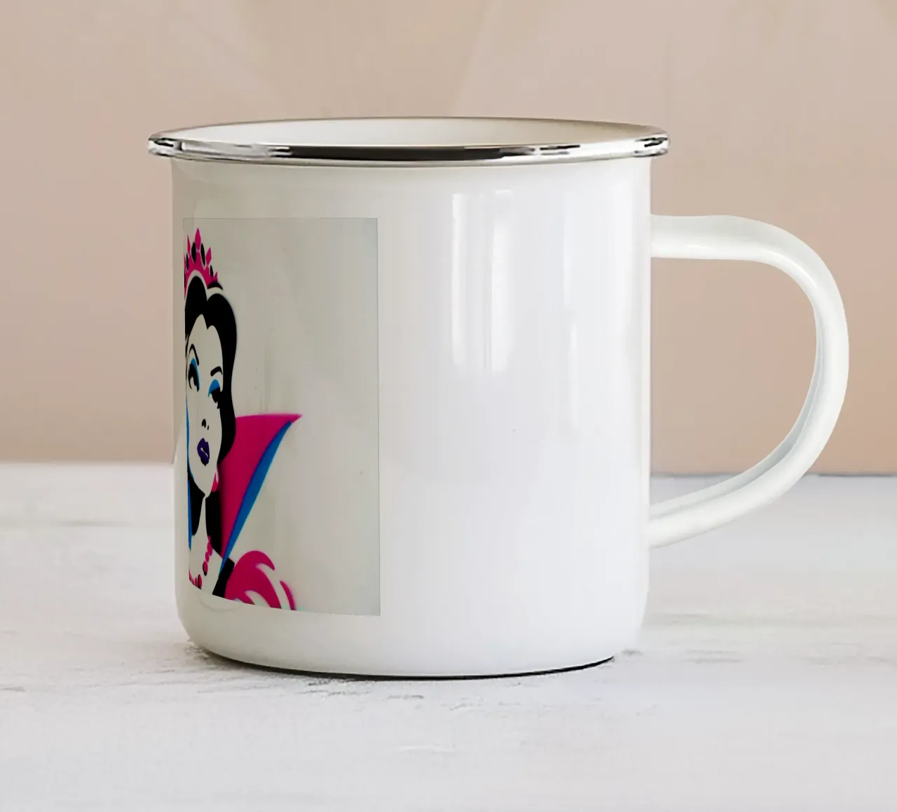 Let them eat cake – Stencil, Graffiti & Streetart tazza in smalto da STAN Z.