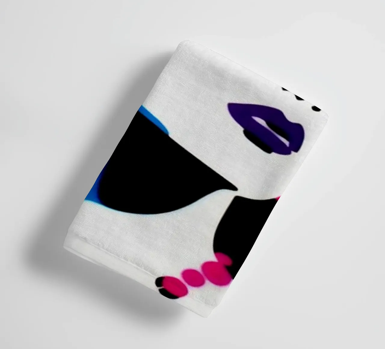 Let them eat cake – Stencil, Graffiti & Streetart asciugamano da bagno da STAN Z.