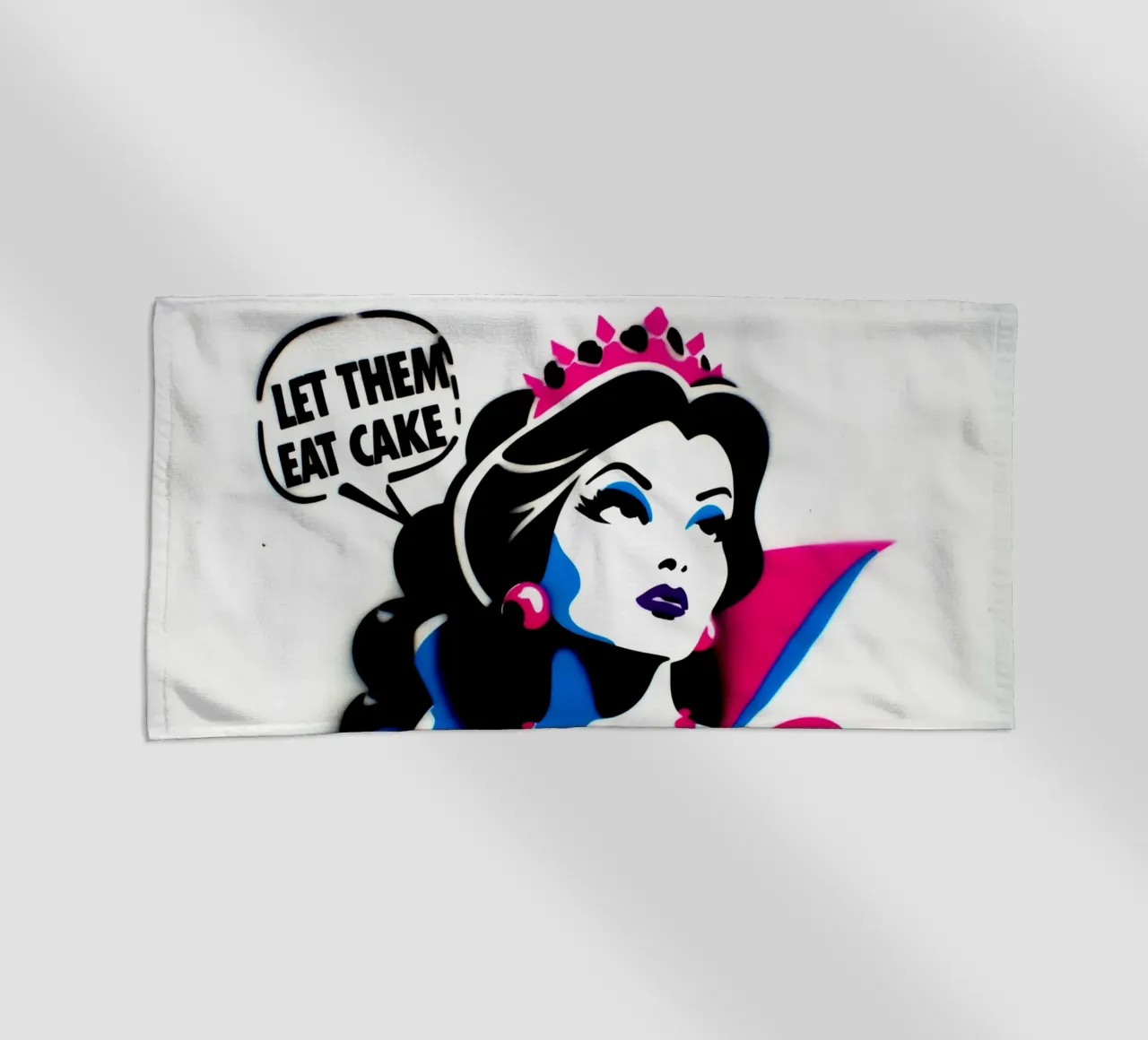 Let them eat cake – Stencil, Graffiti & Streetart telo mare da STAN Z.