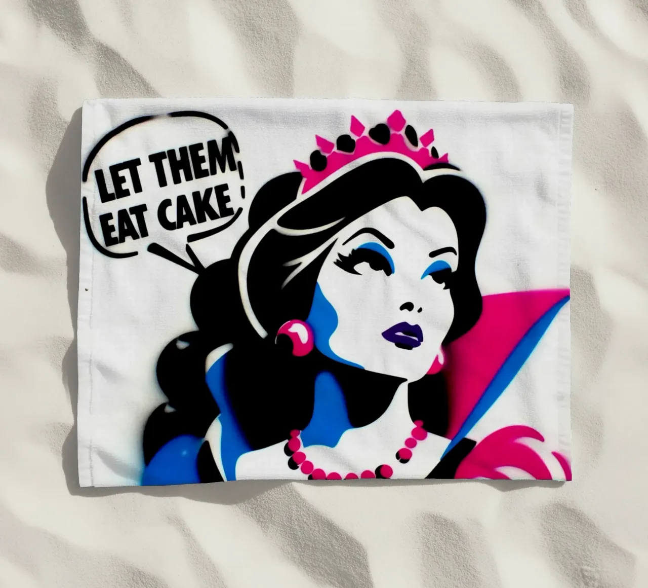 Let them eat cake – Stencil, Graffiti & Streetart telo mare da STAN Z.