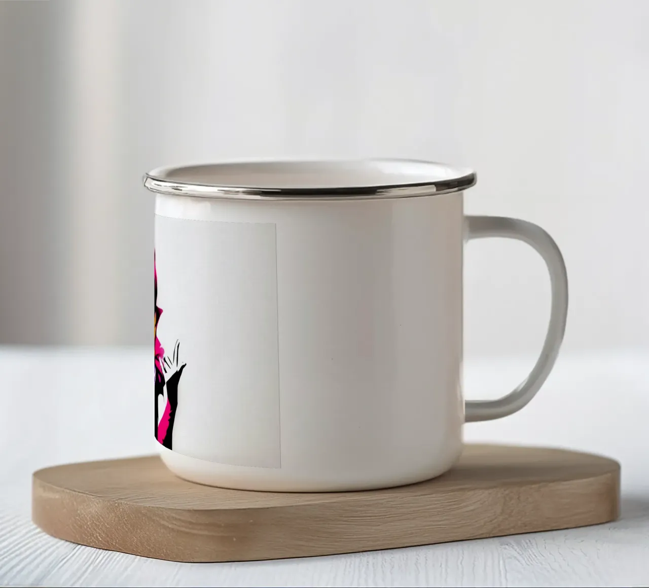 Bro – Stencil, Graffiti & Streetart tazza in smalto da STAN Z.