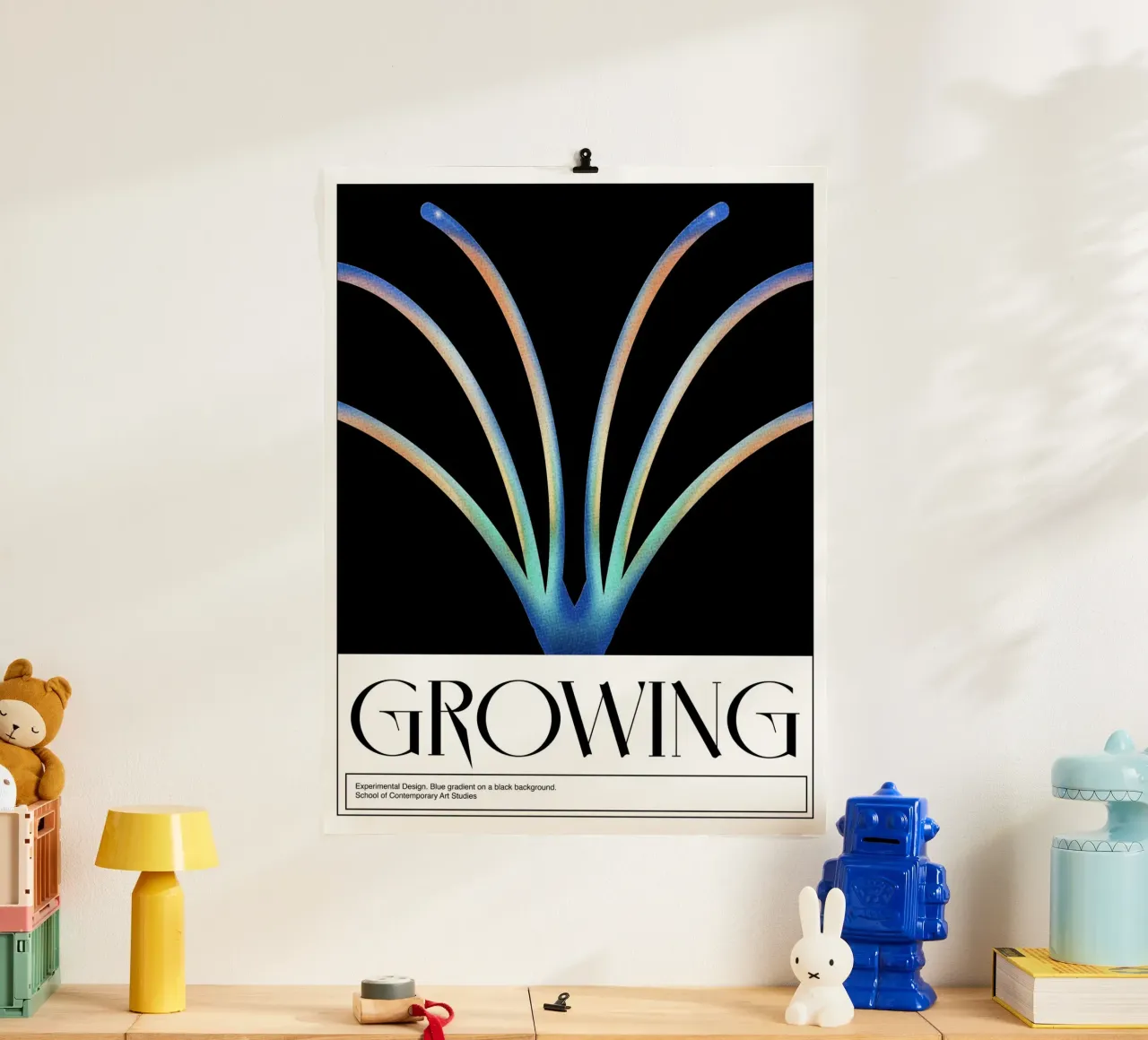 Crescita, design grafico, poster poster da Peaches Art Prints