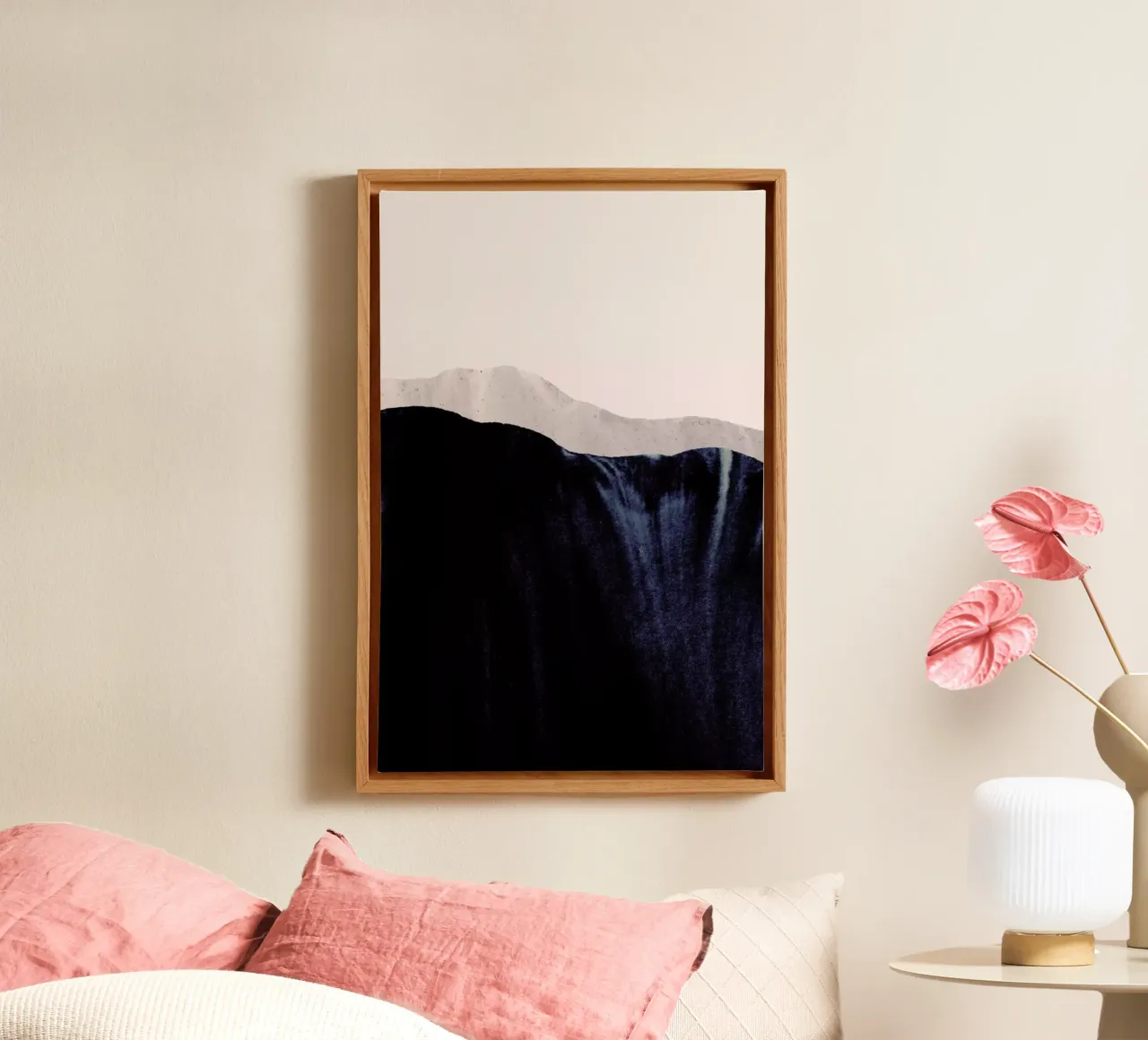 Igneous Rocks 1 canvas van IRIS LEHNHARDT FINE ART