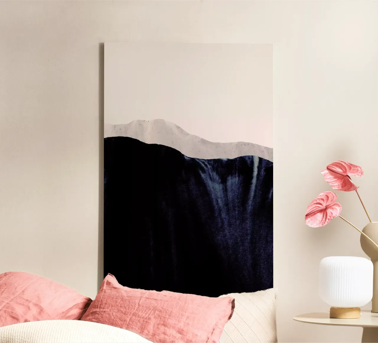 Igneous Rocks 1 canvas van IRIS LEHNHARDT FINE ART