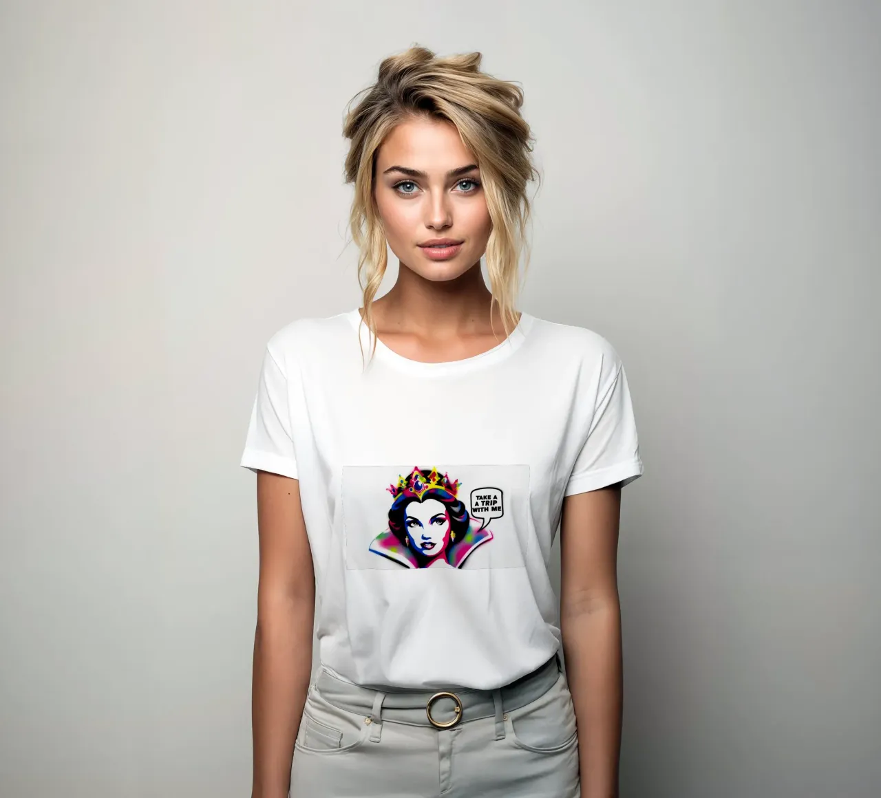 Take a trip with me – Stencil, Graffiti & Streetart t-shirt da donna da STAN Z.
