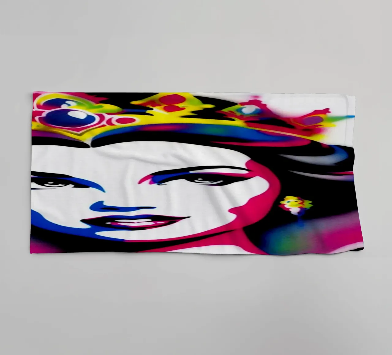Take a trip with me – Stencil, Graffiti & Streetart asciugamano da bagno da STAN Z.