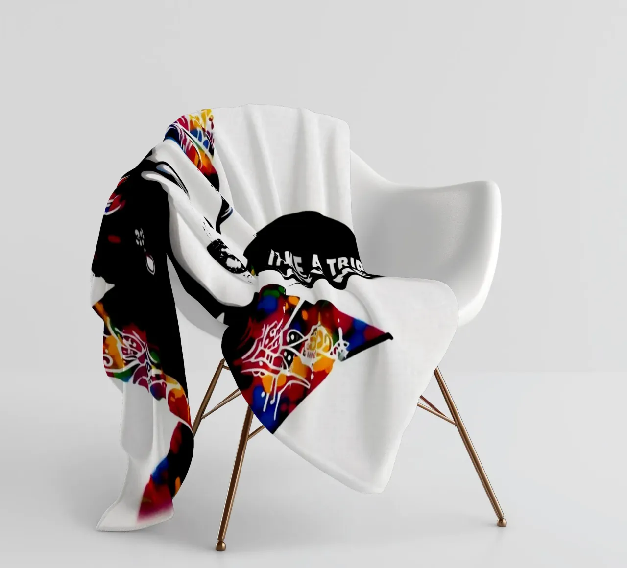 Take a trip with me – Stencil, Graffiti & Streetart coperta in pile da STAN Z.