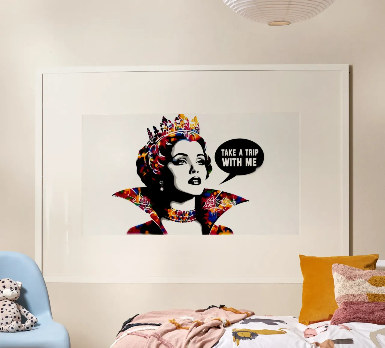 Take a trip with me – Stencil, Graffiti & Streetart carta hahnemühle da STAN Z.