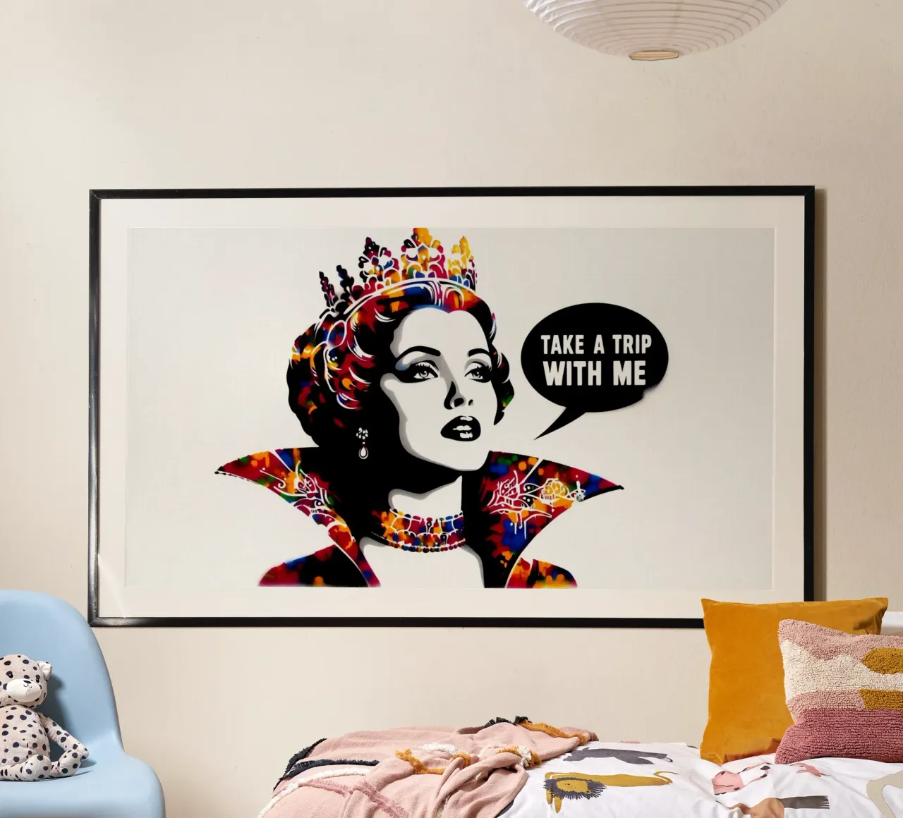 Take a trip with me – Stencil, Graffiti & Streetart carta hahnemühle da STAN Z.