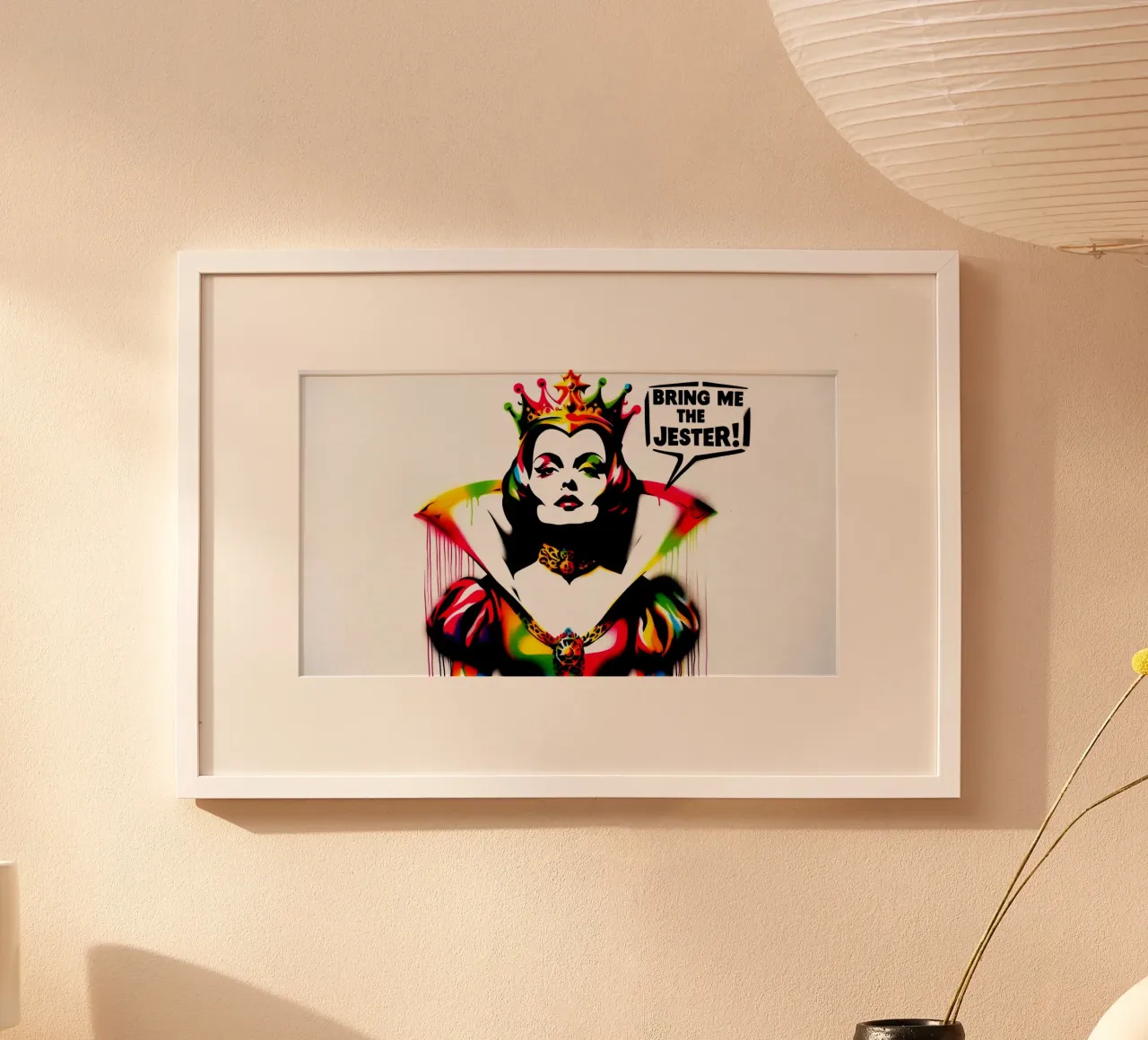 Bring me the Jester – Stencil, Graffiti & Streetart carta hahnemühle da STAN Z.