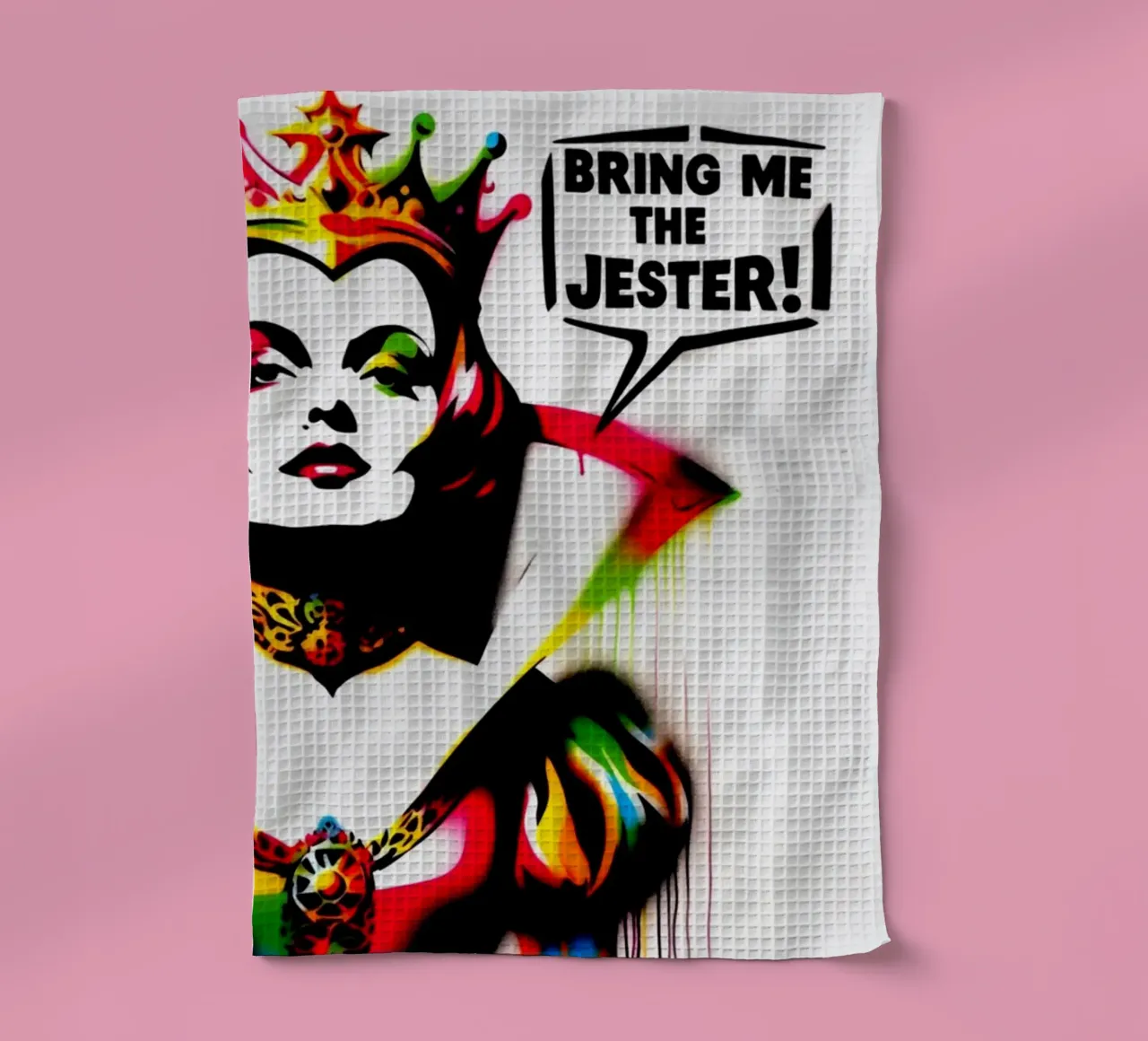 Bring me the Jester – Stencil, Graffiti & Streetart canovaccio da cucina da STAN Z.