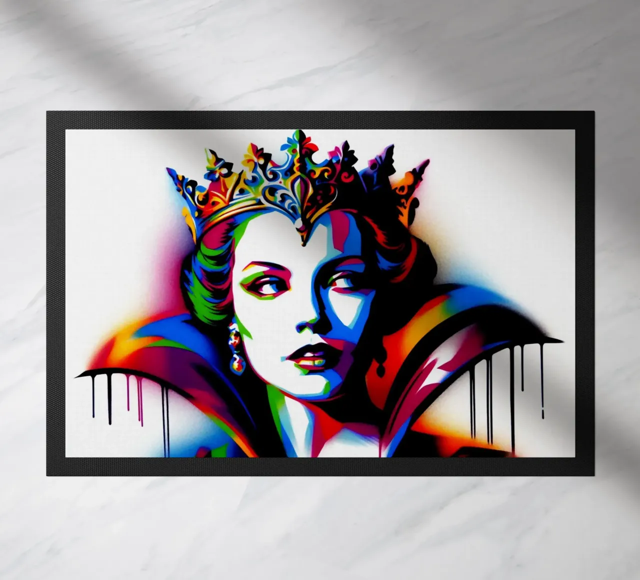 Queen – Stencil, Graffiti & Streetart zerbino da STAN Z.