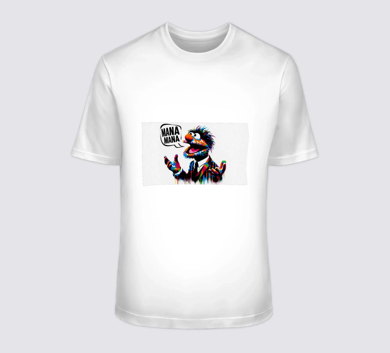 Mana Mana – Muppet – Stencil, Graffiti & Streetart t-shirt da STAN Z.