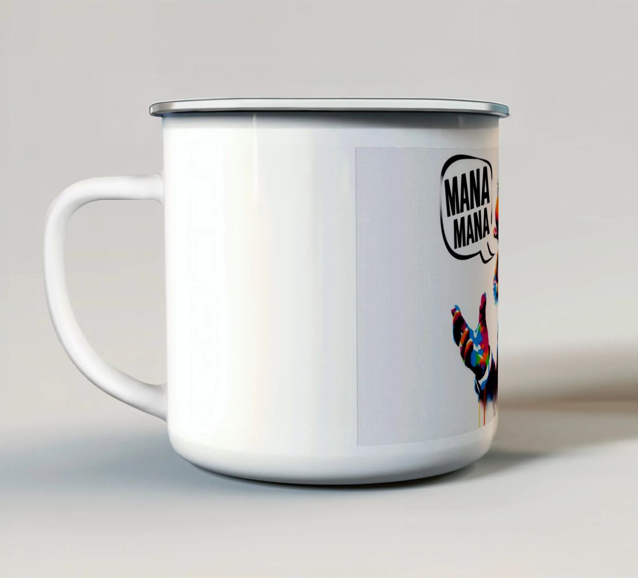Mana Mana – Muppet – Stencil, Graffiti & Streetart tazza in smalto da STAN Z.