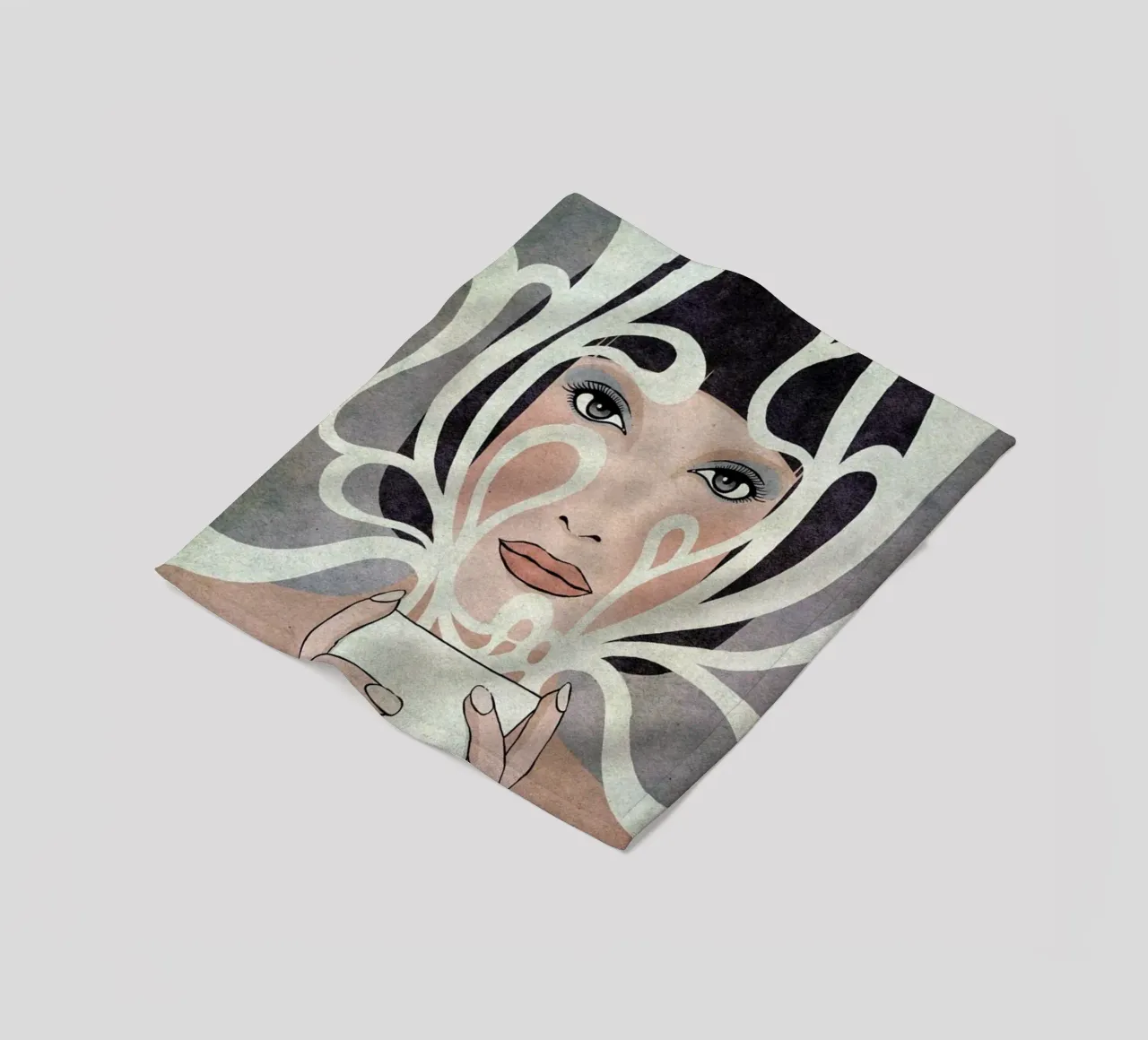 Coffee Time fleecedeken van Kuba Gornowicz