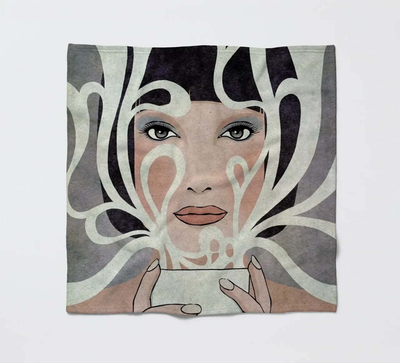 Coffee Time fleecedeken van Kuba Gornowicz