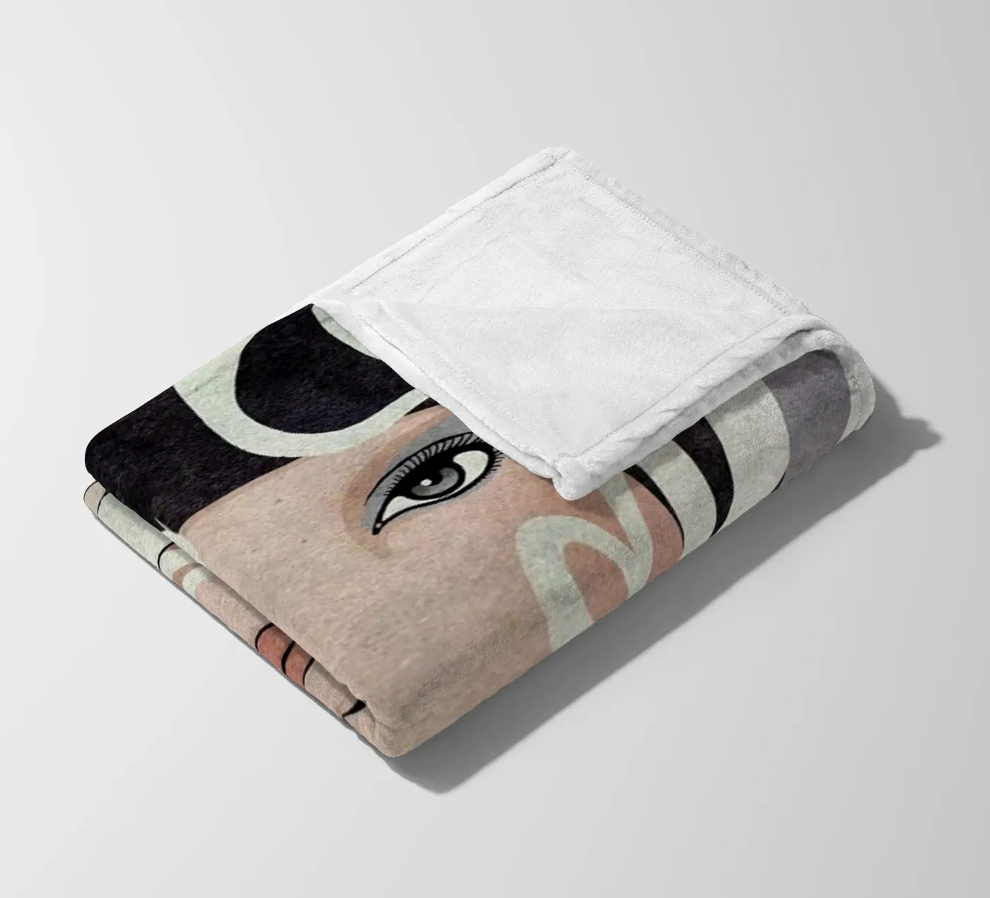 Coffee Time plaid polaire de Kuba Gornowicz