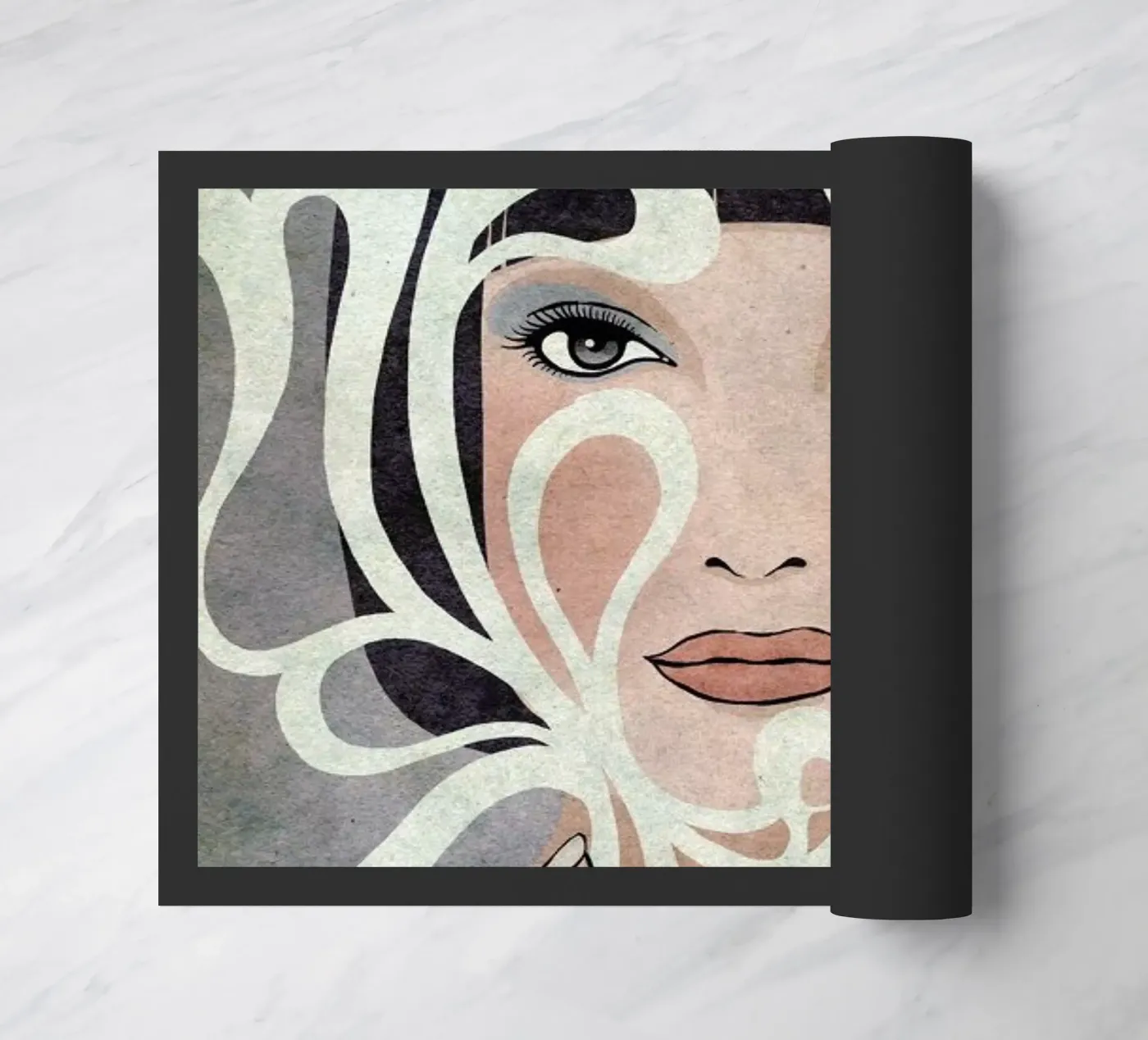 Coffee Time paillasson de Kuba Gornowicz