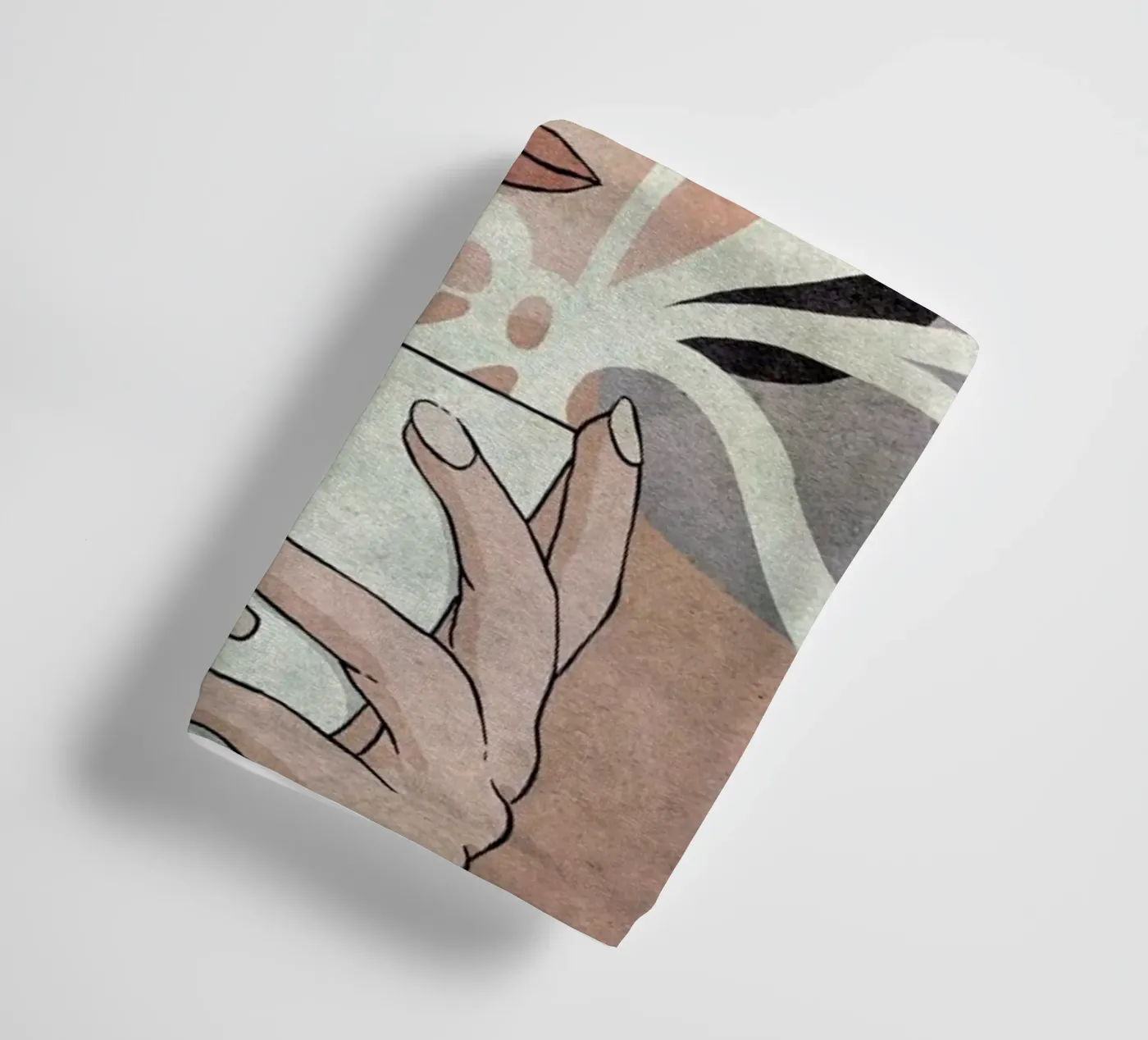 Coffee Time towel by Kuba Gornowicz