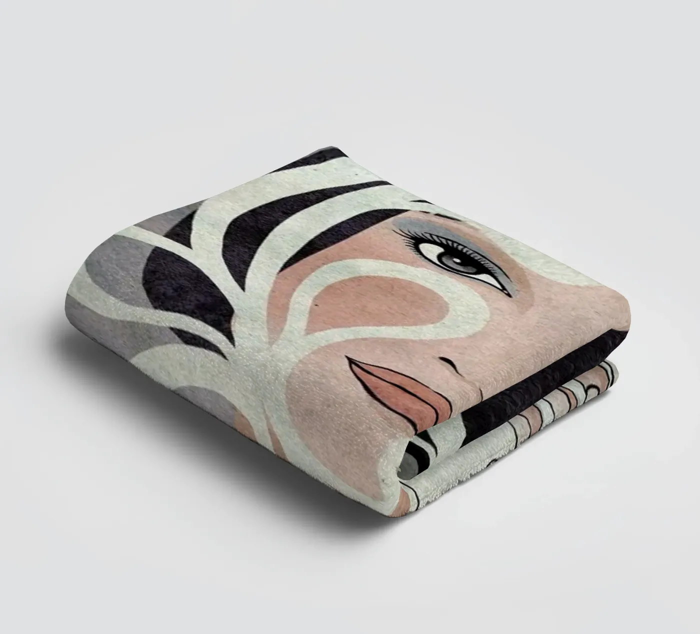 Coffee Time towel by Kuba Gornowicz
