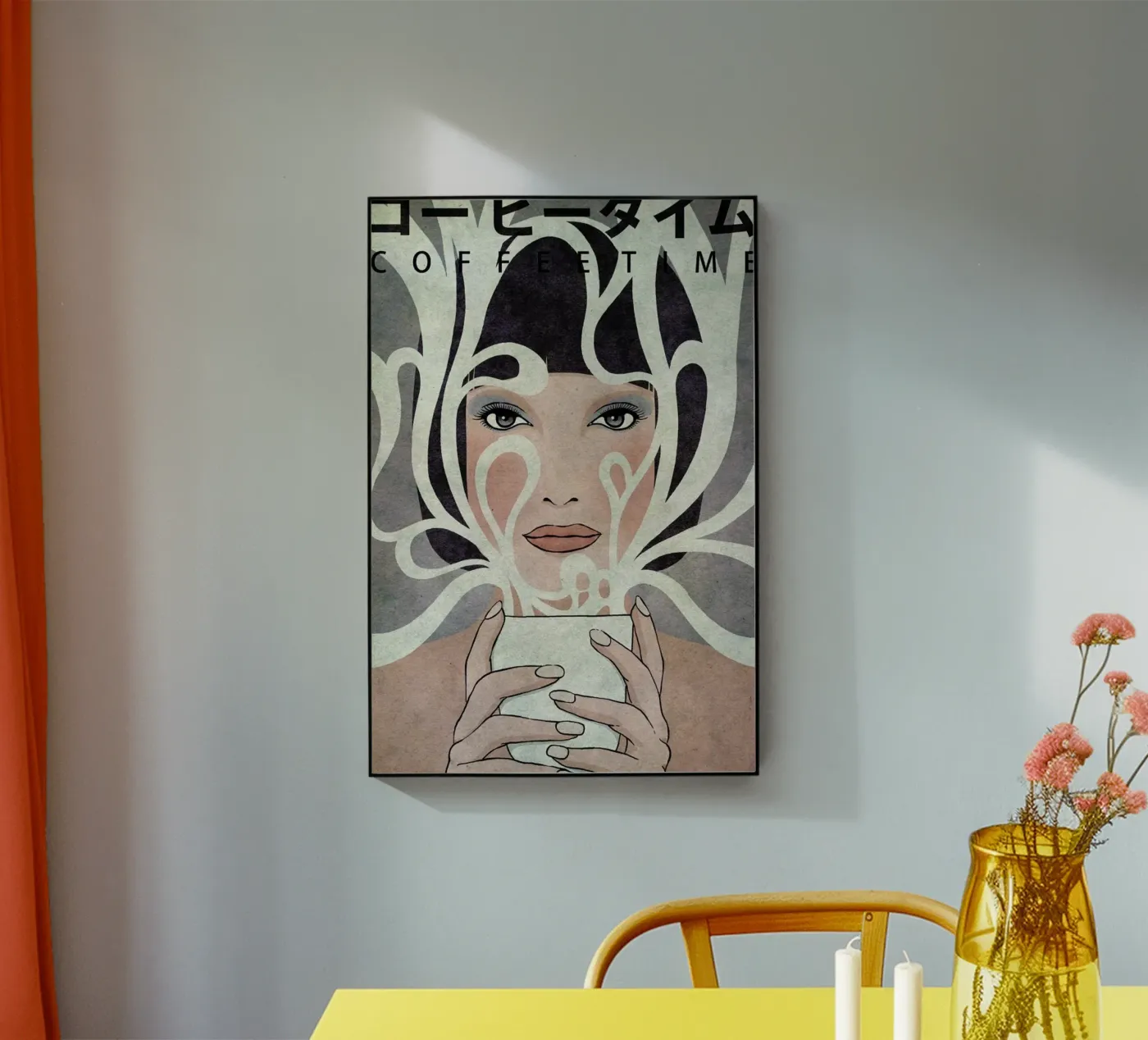 Coffee Time Acryl-Glas von Kuba Gornowicz
