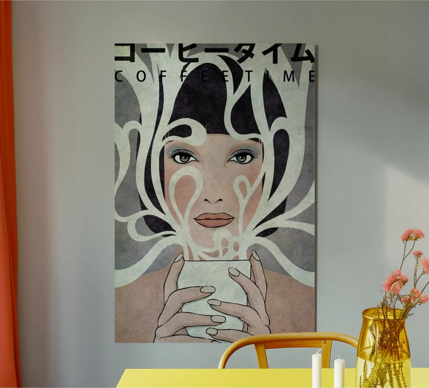 Coffee Time alluminio dibond da Kuba Gornowicz