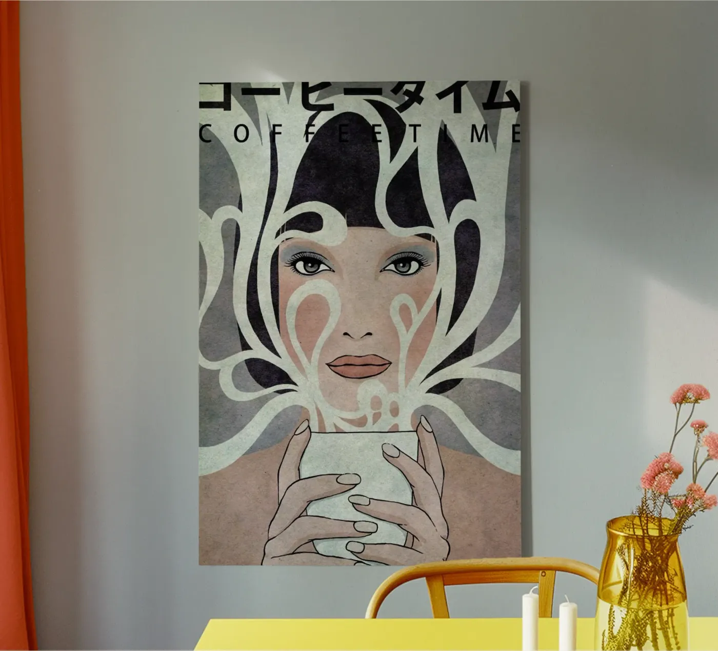 Coffee Time canvas by Kuba Gornowicz