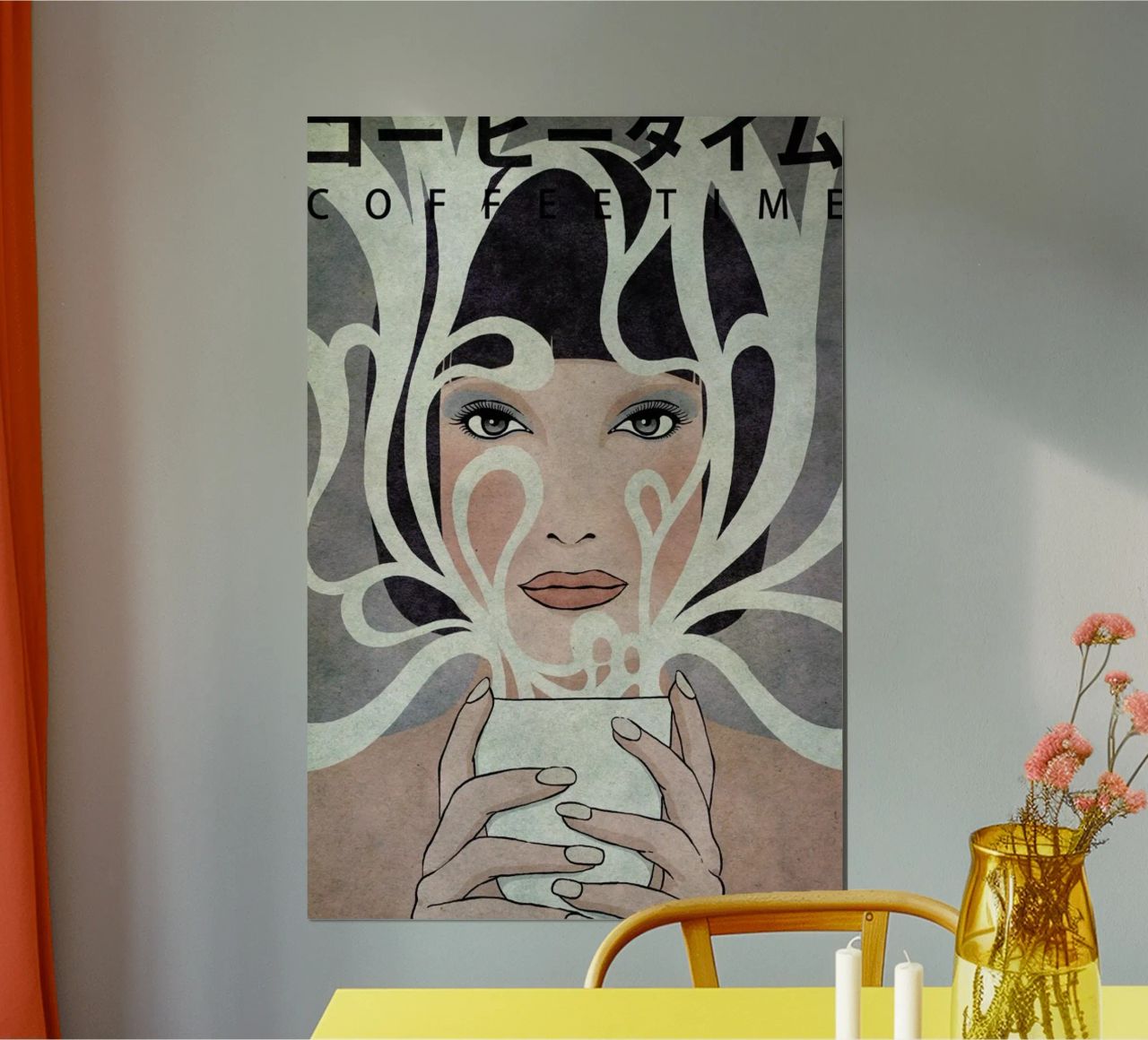 Coffee Time Poster von Kuba Gornowicz