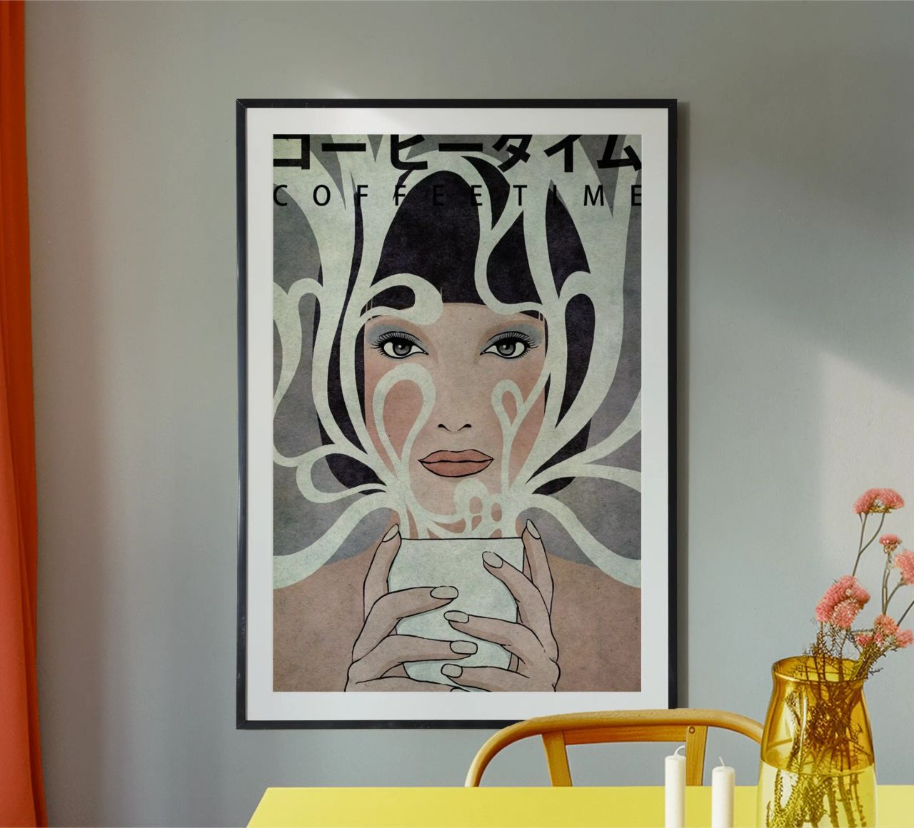 Coffee Time Poster von Kuba Gornowicz