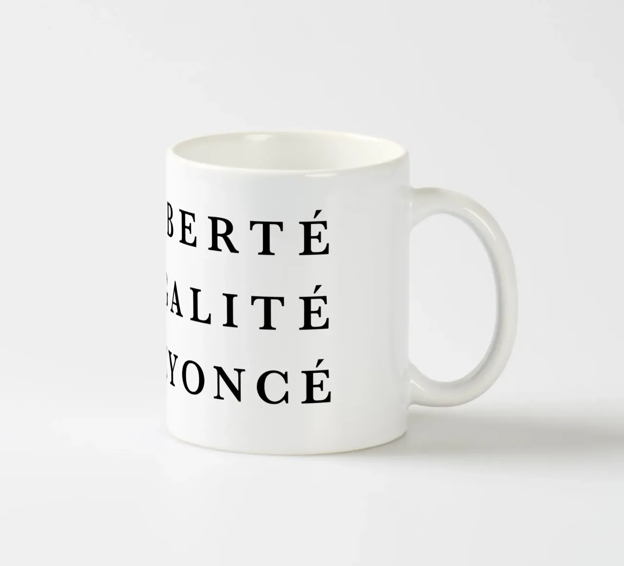 Liberté tazza in ceramica da IKONIC