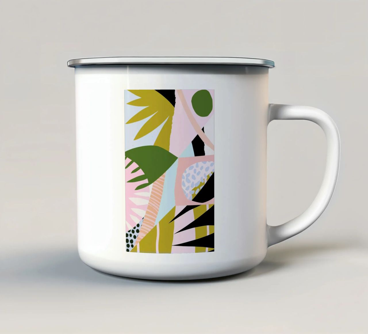 Untitled tazza in smalto da Tom Abbiss Smith