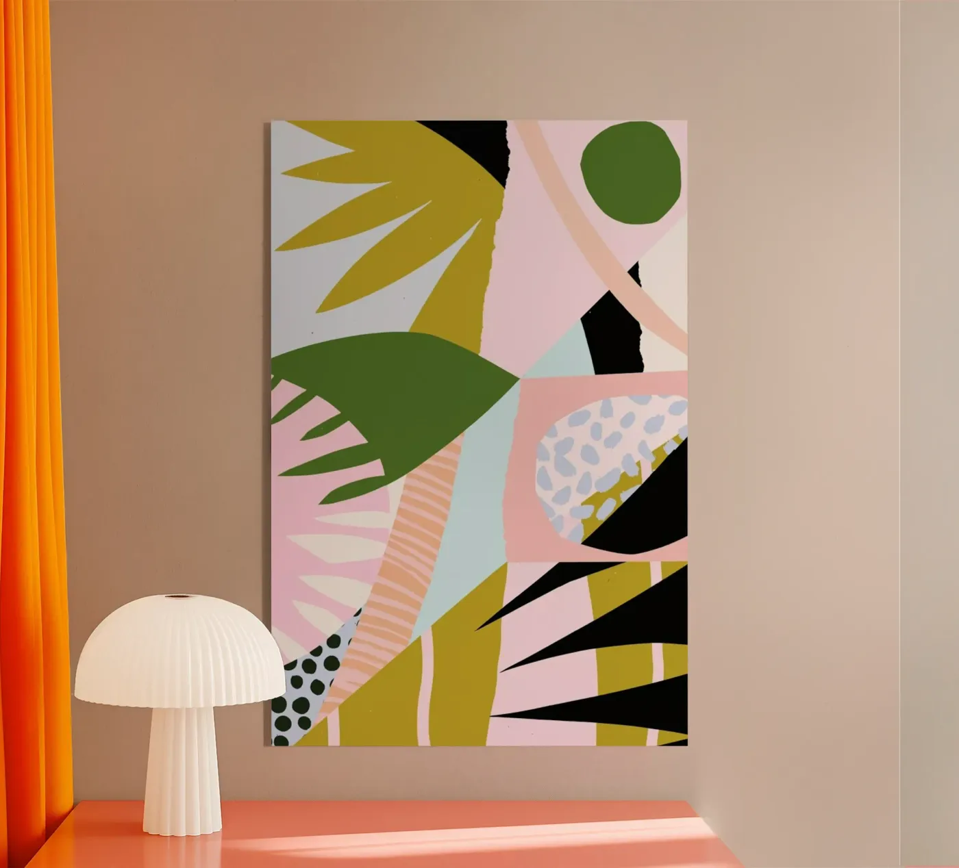 Untitled acryl van Tom Abbiss Smith