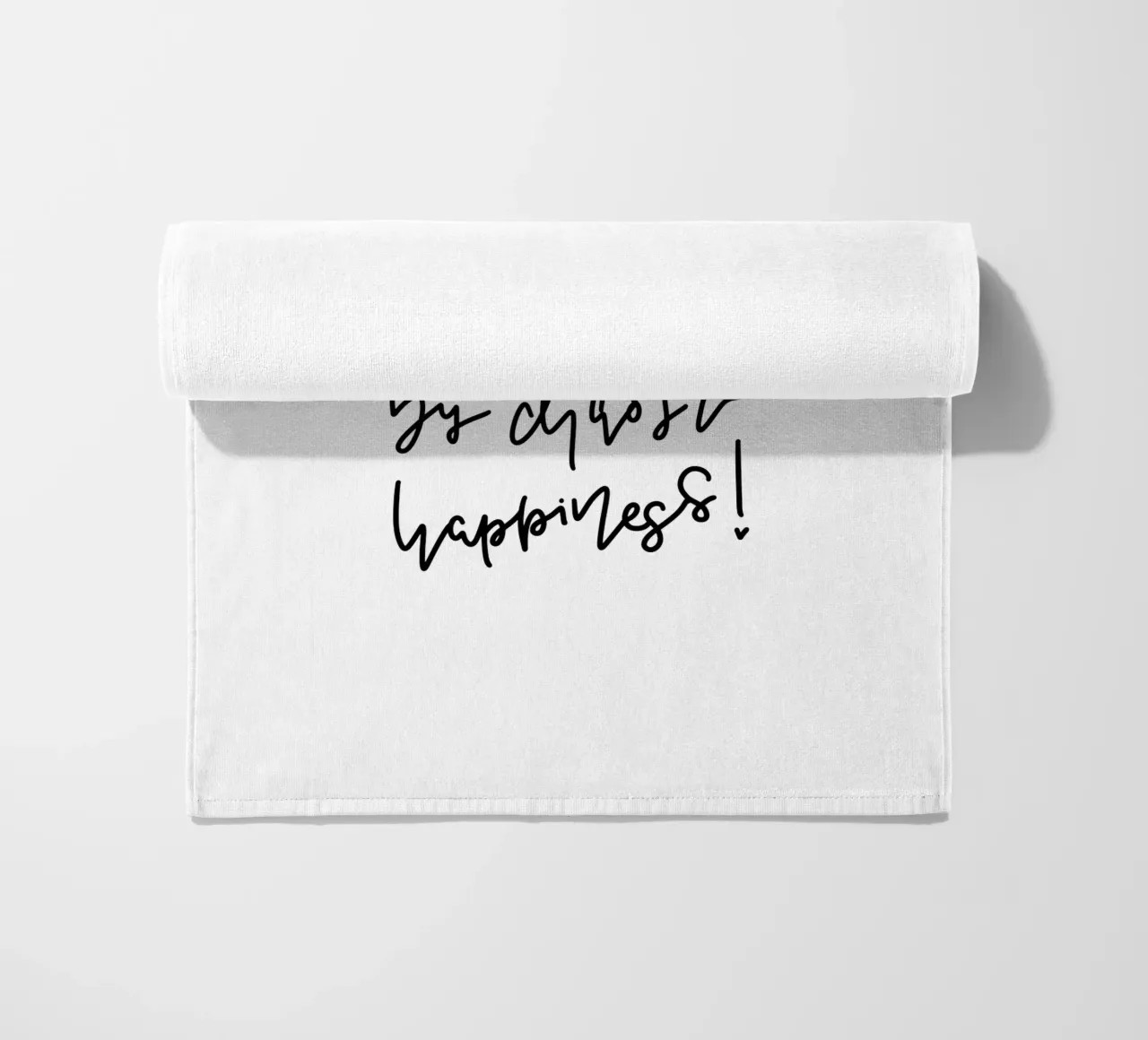 This home is built by chaos & happiness! telo mare da LIMITED EDITION LETTERS