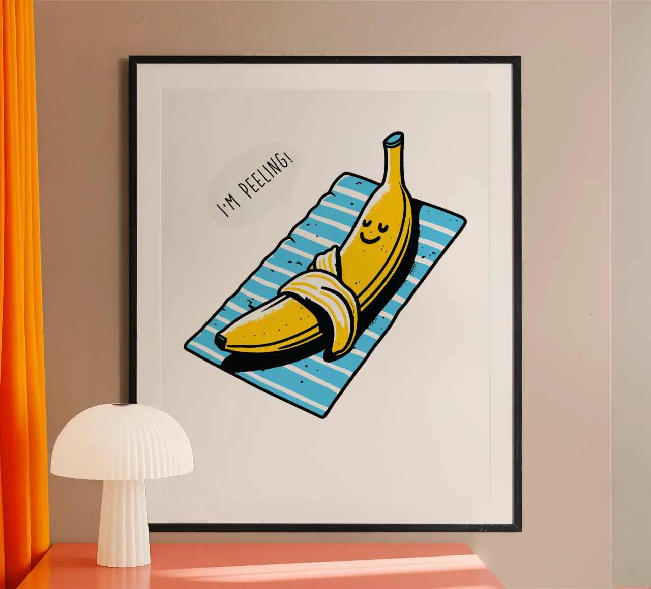 I'm peeling hahnemühle de edsonramosart