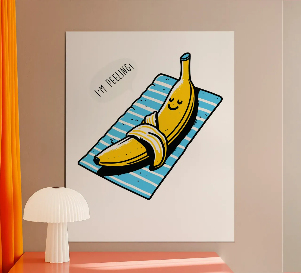 I'm peeling hahnemühle de edsonramosart