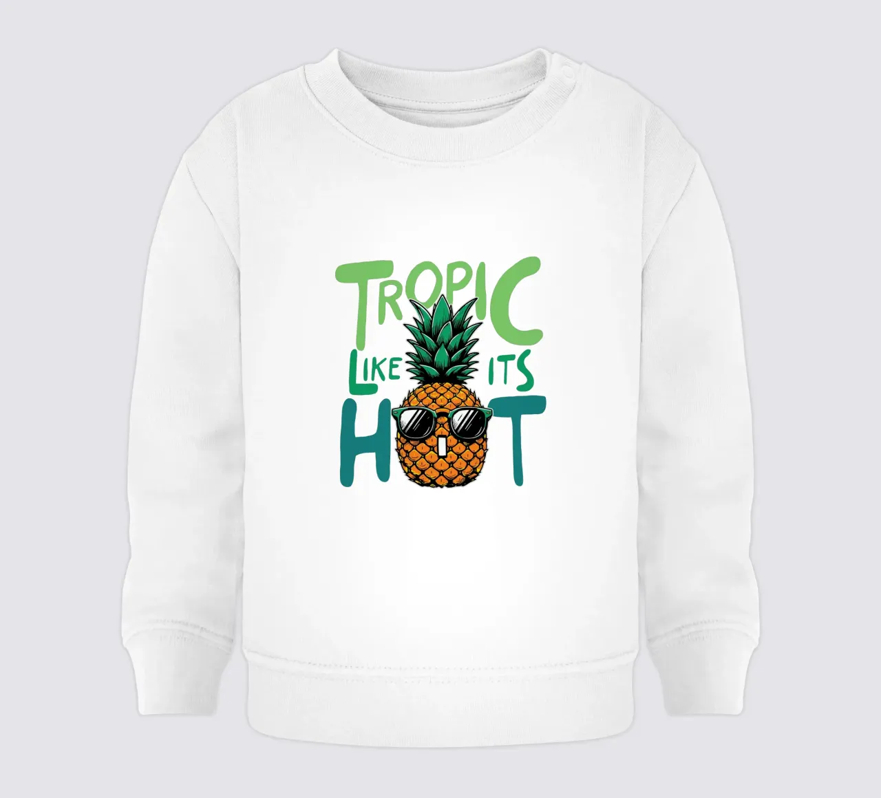 Tropic like it's hot felpa neonato da edsonramosart