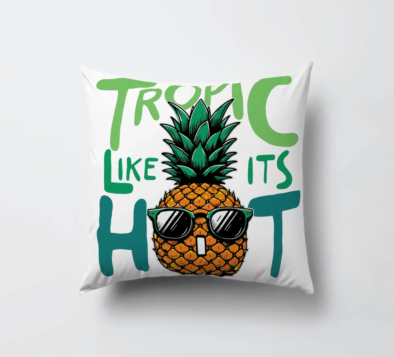 Tropic like it's hot cuscino da edsonramosart
