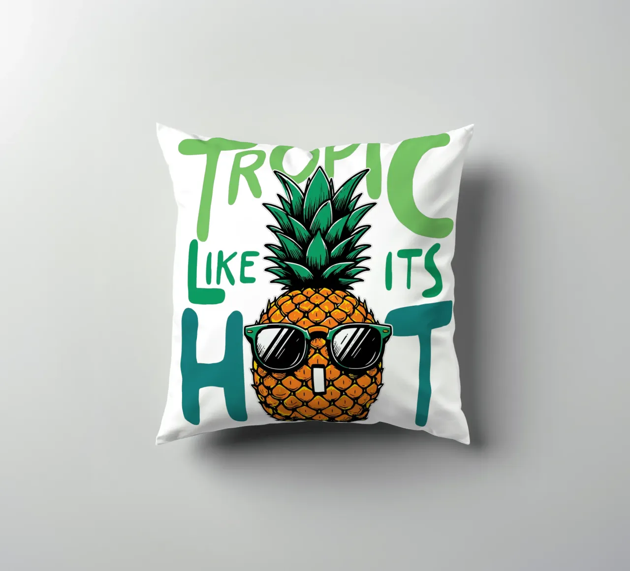 Tropic like it's hot cuscino da edsonramosart
