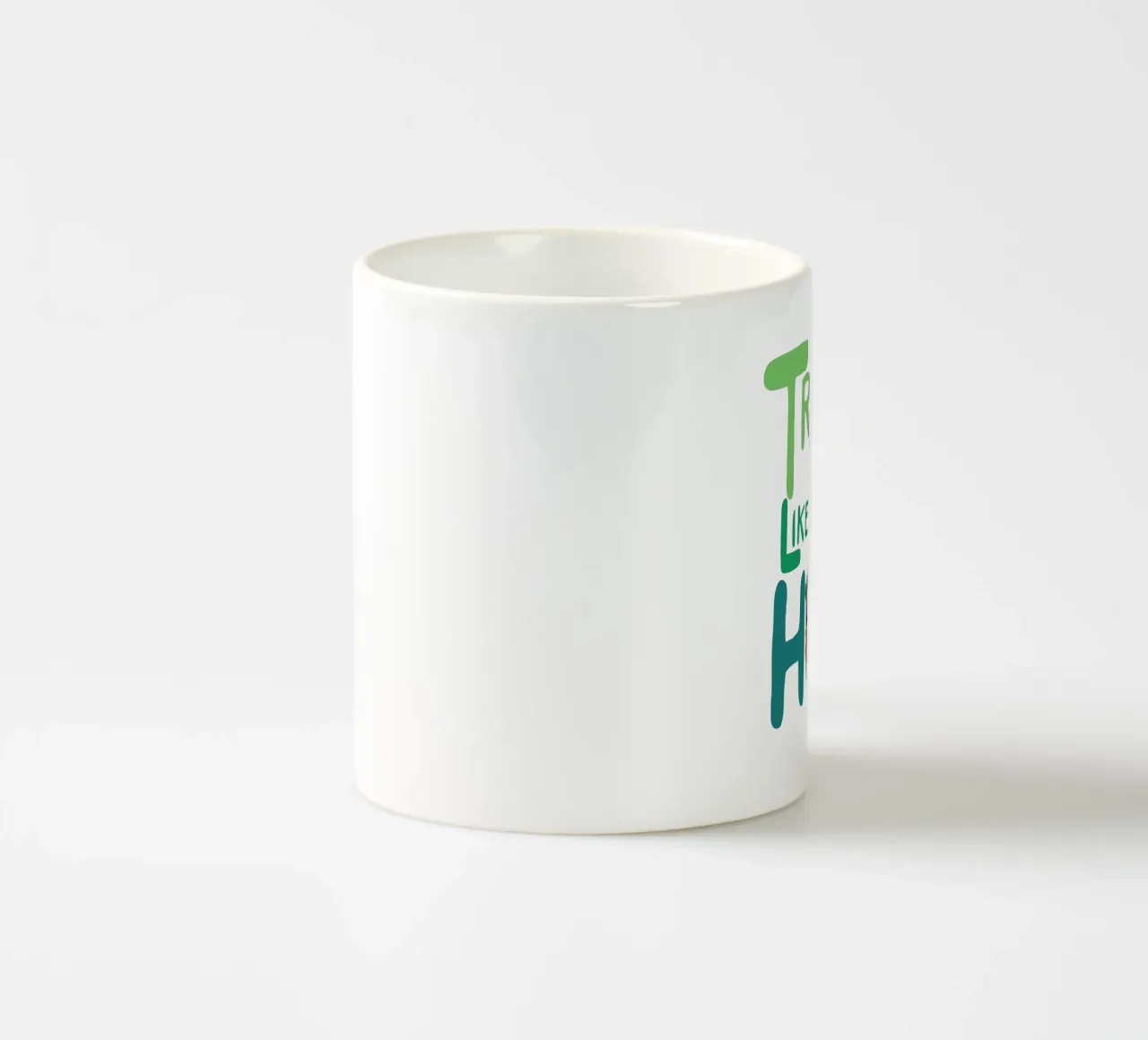 Tropic like it's hot tazza in ceramica da edsonramosart