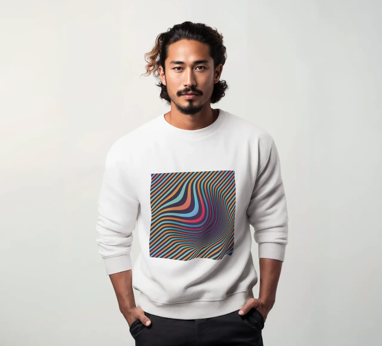 The Drop sweatshirt by Bryon S. White