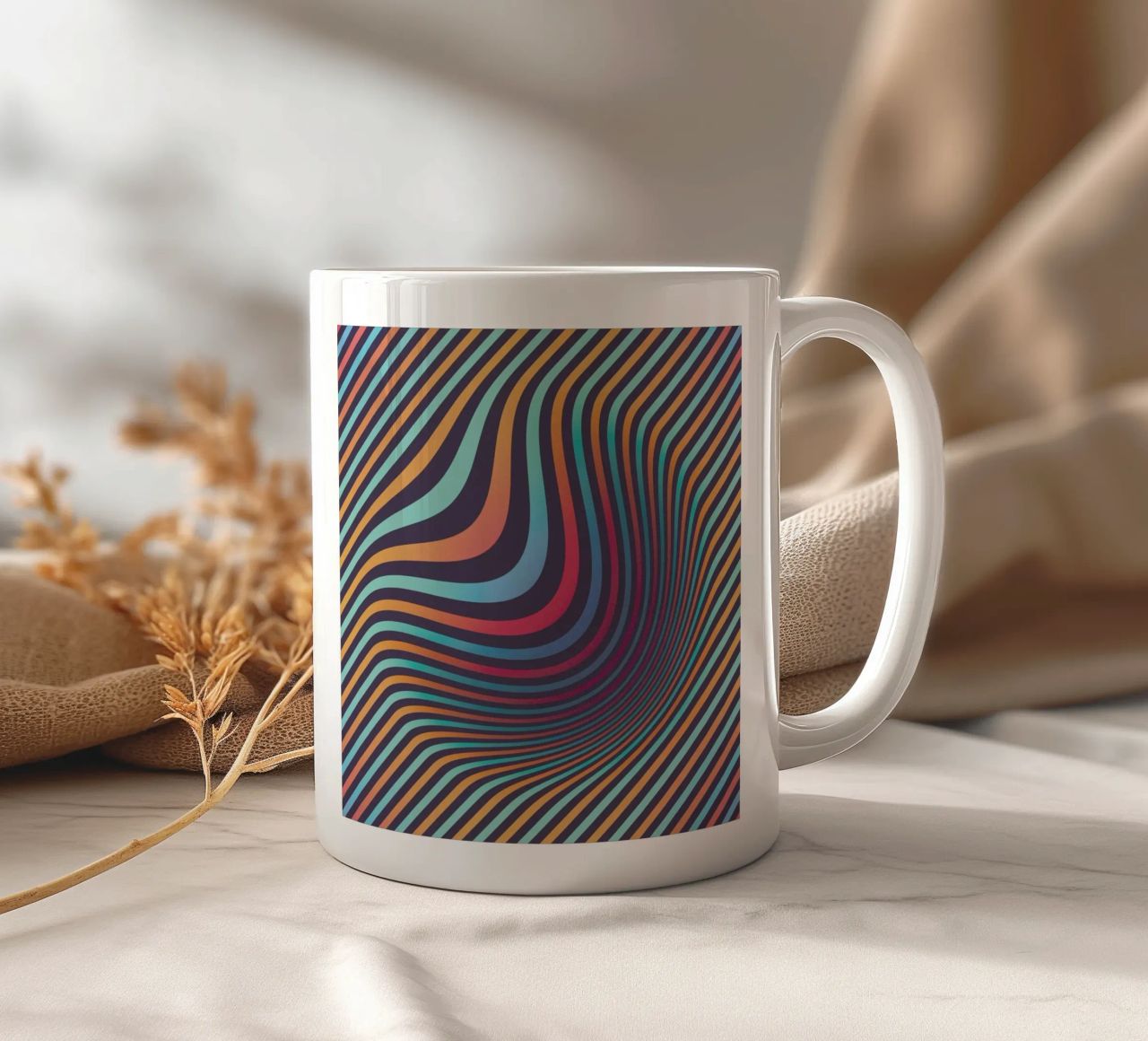 The Drop tazza in ceramica da Bryon S. White