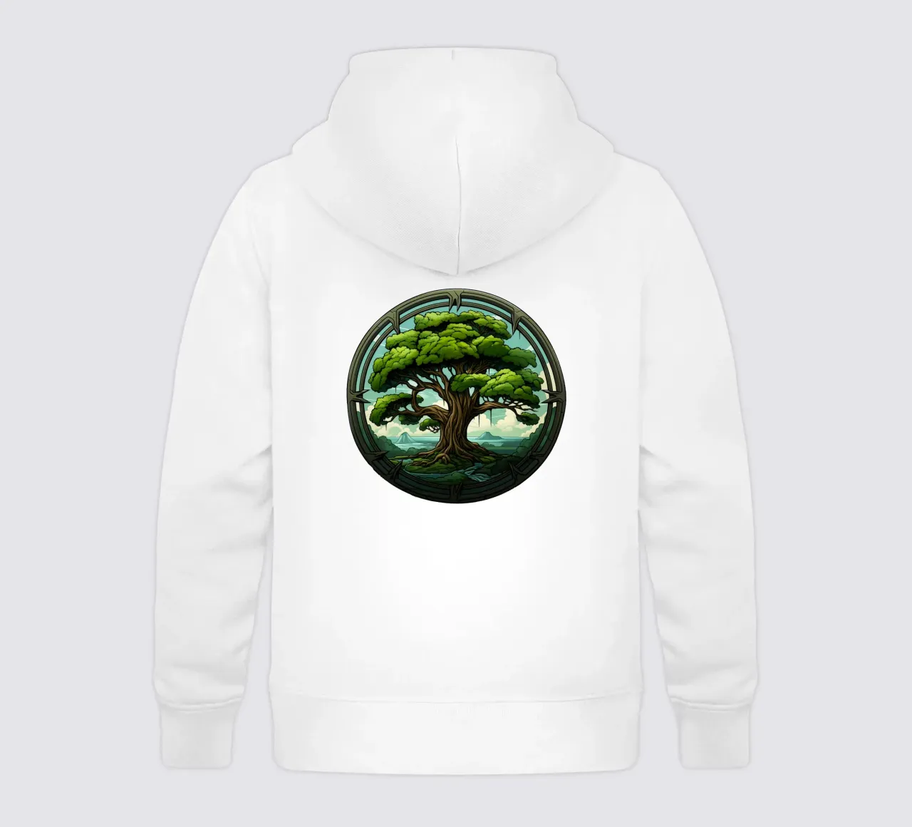 Albero della vita colorato felpa bambino con cappuccio da Spiritual Touch