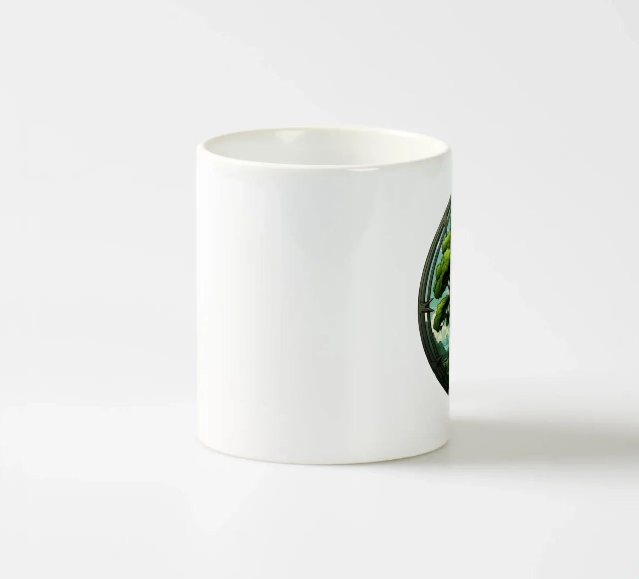 Albero della vita colorato tazza in ceramica da Spiritual Touch