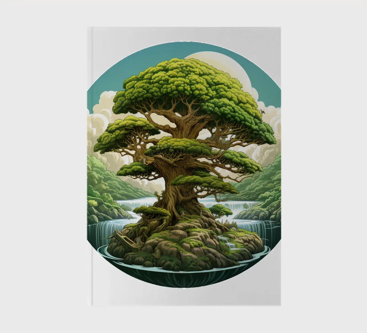 Colorful Tree of Life notebook by Spiritual Touch
