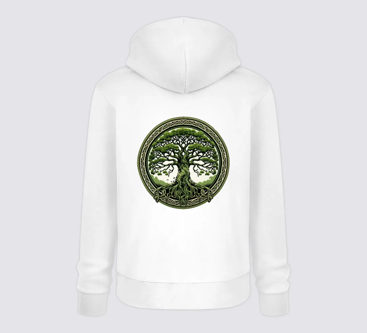 Albero della vita colorato felpa con cappuccio da Spiritual Touch