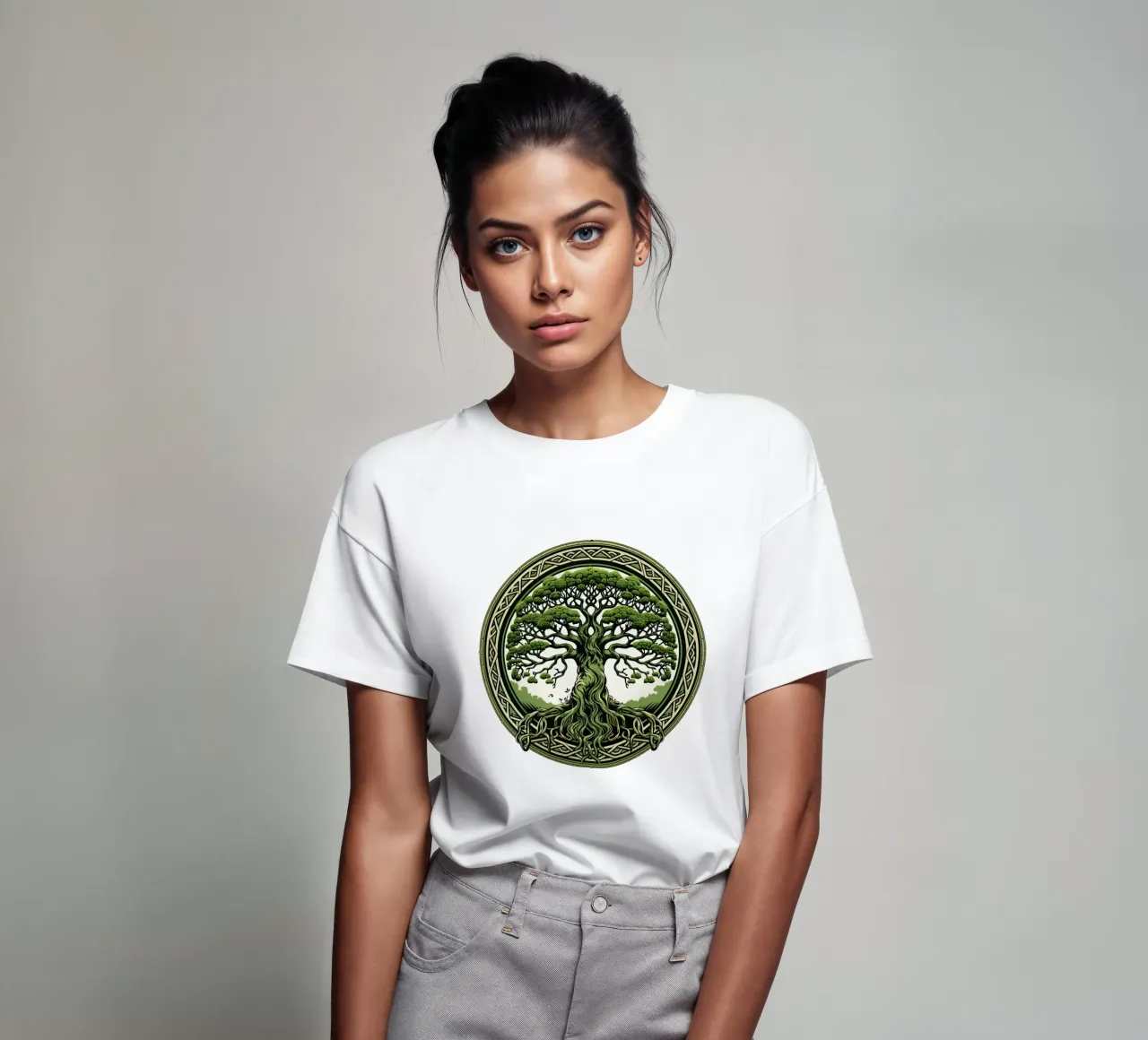 Albero della vita colorato t-shirt da Spiritual Touch