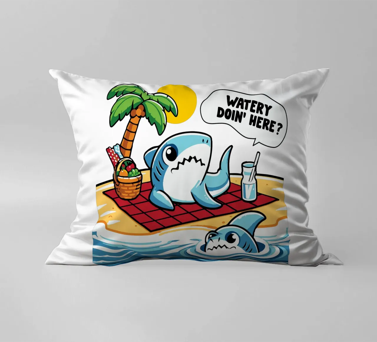 Watery doin' here? cuscino da edsonramosart