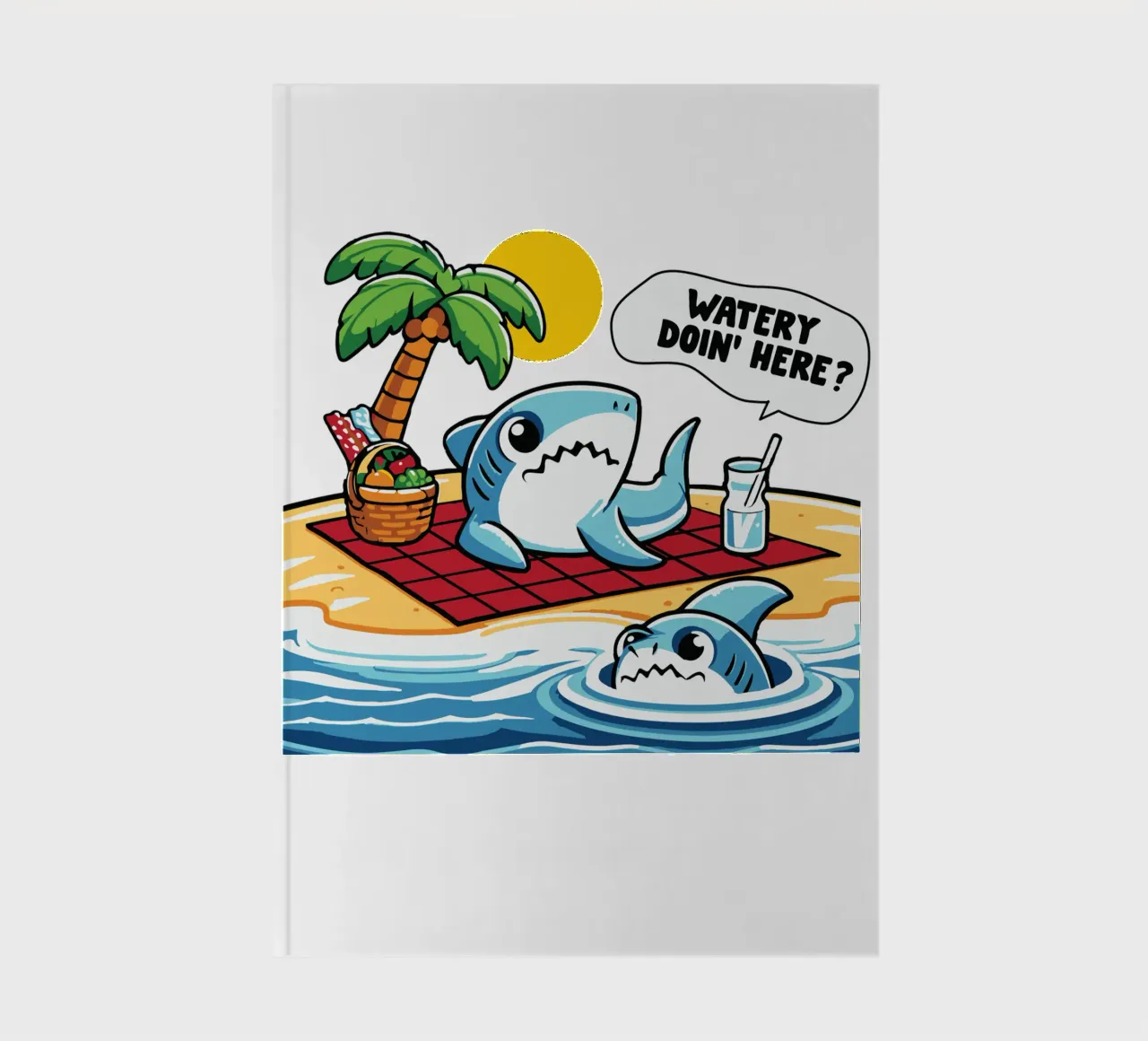 Watery doin' here? notebook by edsonramosart